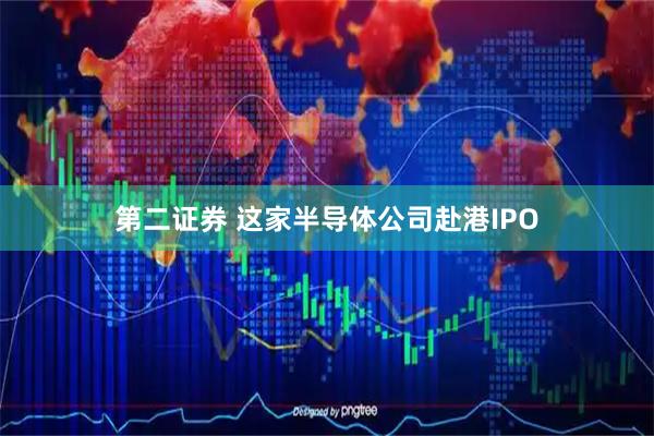 第二证券 这家半导体公司赴港IPO