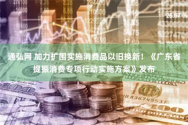 通弘网 加力扩围实施消费品以旧换新！《广东省提振消费专项行动实施方案》发布