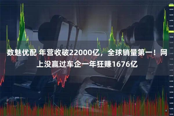 数魅优配 年营收破22000亿，全球销量第一！网上没赢过车企一年狂赚1676亿